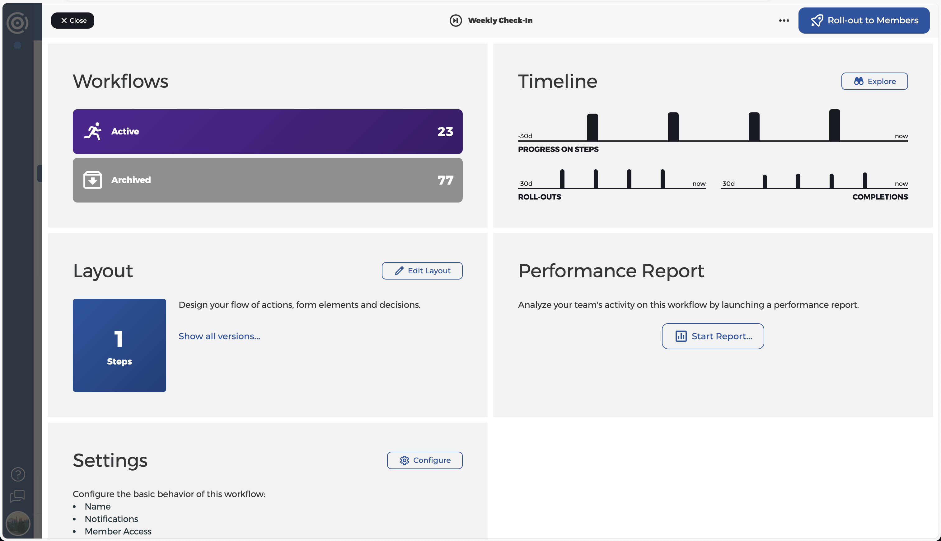 Goalify Workflow Dashboard