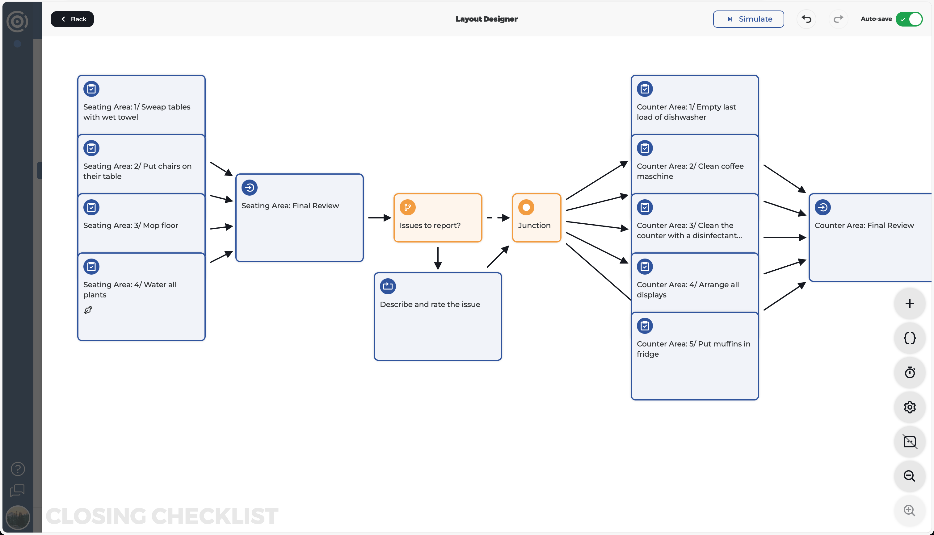 Goalify Workflow Layout Designer